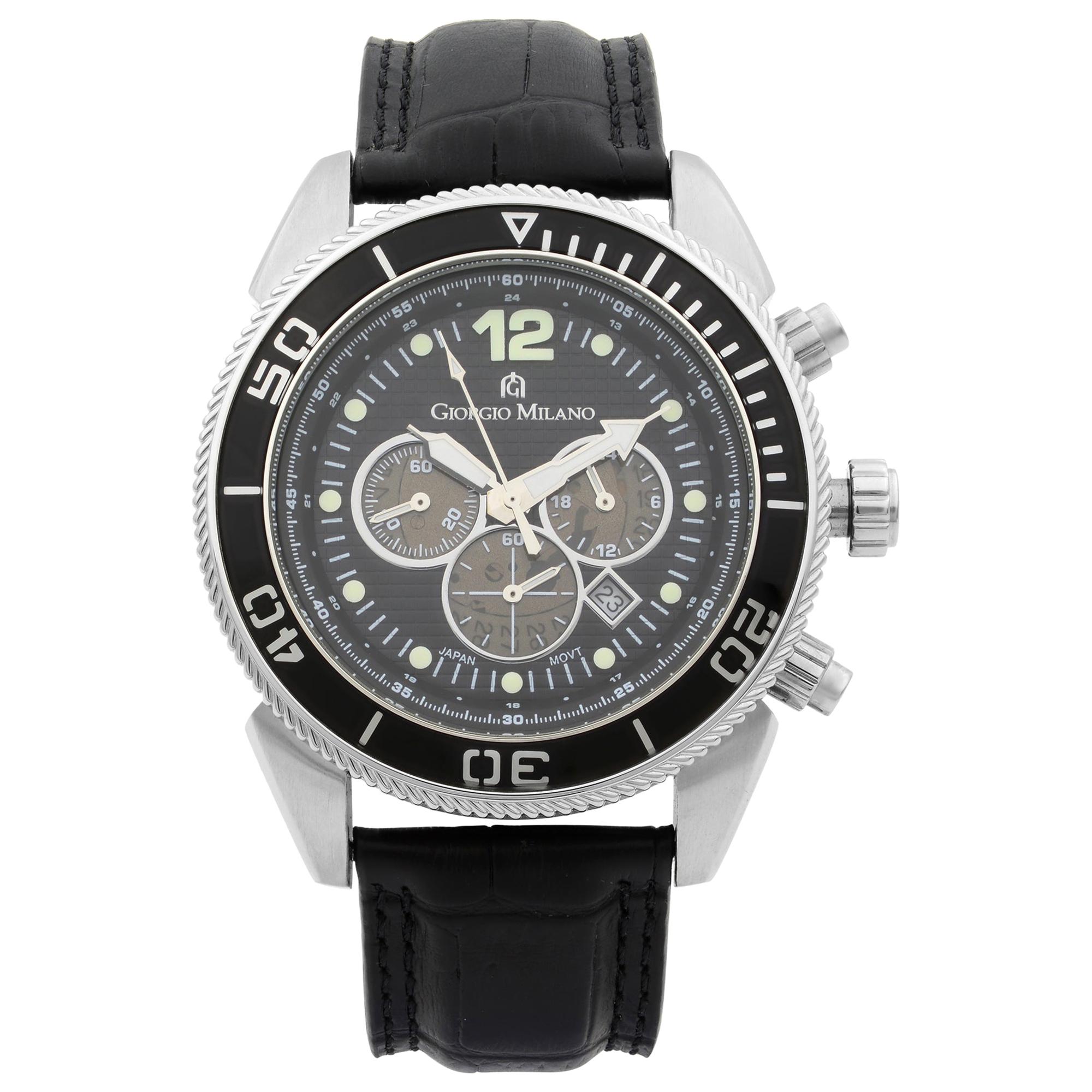 Giorgio Milano Stainless Steel Chronograph Quartz Men's Watch 871ST032