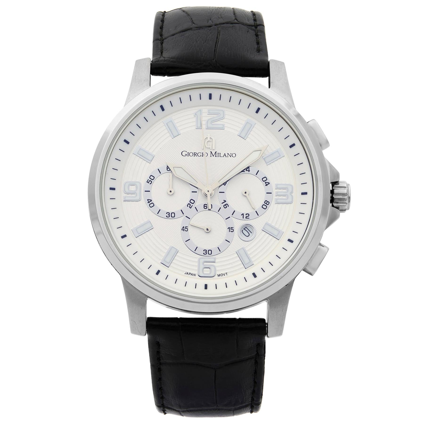 Giorgio Milano Stainless Steel Chronograph Quartz Men's Watch 885ST022