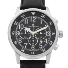 Giorgio Milano Steel Chronogprah Black Dial Quartz Men's Watch GM853SLBK