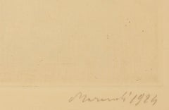 Cornetto Con Fiori Di Campo - 1920er Jahre - Giorgio Morandi - Radierung - Moderne