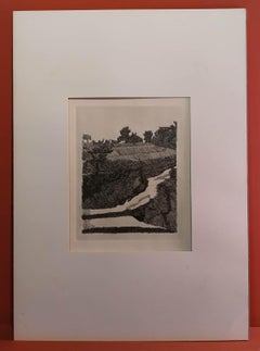 Giorgio Morandi:: Landscape of Grizzana:: 1932:: Tinte auf Papier:: signiert und datiert