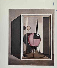 Naturaleza muerta metafísica - Impresión offset según Giorgio Morandi - Mediados del siglo XX