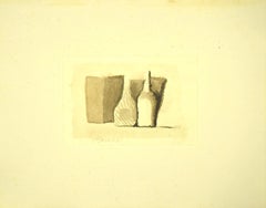 Still Life Composition - Original Offset after Giorgio Morandi - 1973