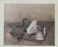 Naturaleza muerta - Impresión offset según Giorgio Morandi - 1929