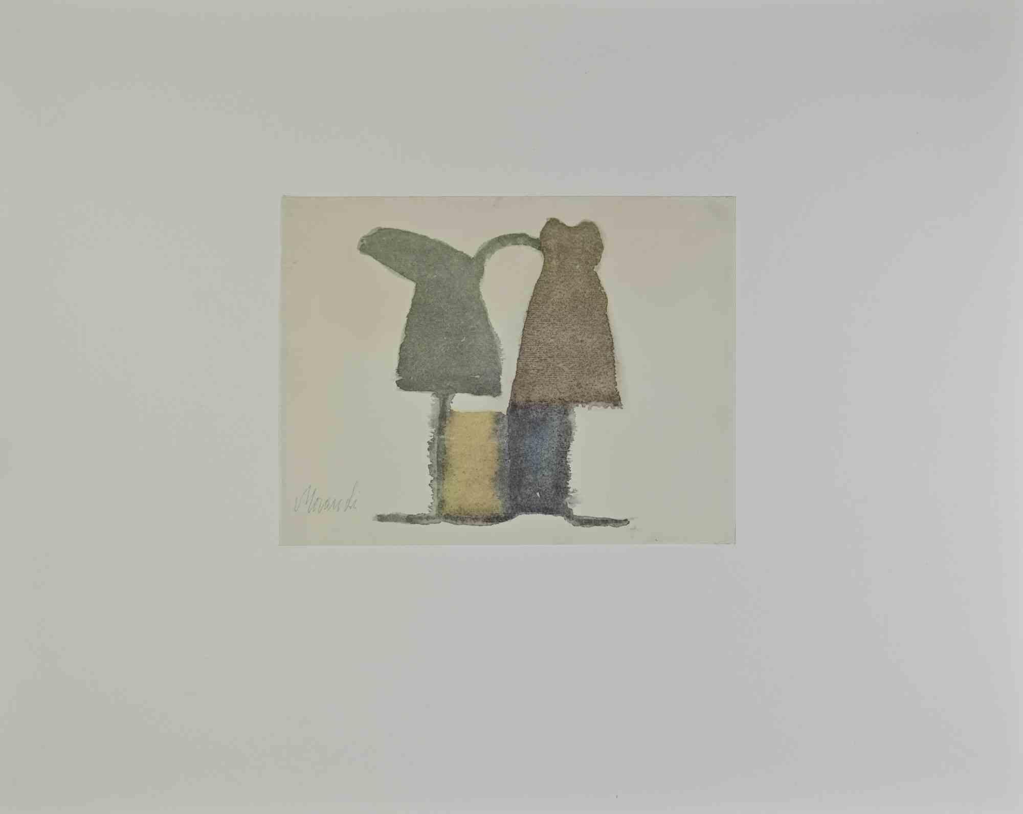 Naturaleza muerta es una impresión offset vintage que reproduce la acuarela original de Giorgio Morandi.


La firma y la fecha del artista están perfectamente reproducidas en la placa. Dimensiones de la imagen: 16 x 21 cm

Del volumen "L'Opera