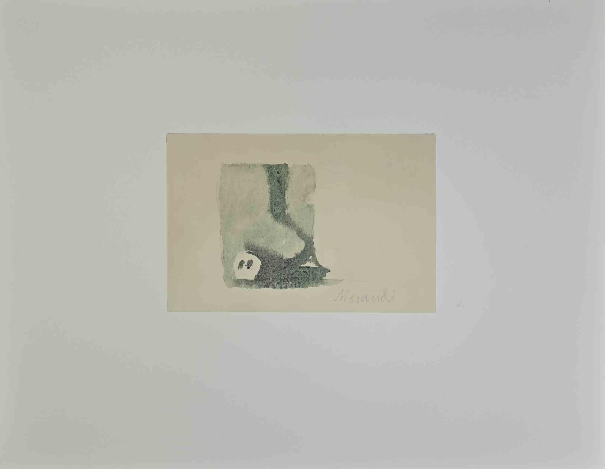 Stillleben – Offsetdruck nach Giorgio Morandi – 1973