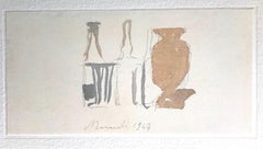 Natura morta - Stampa vintage da Giorgio Morandi - 1973