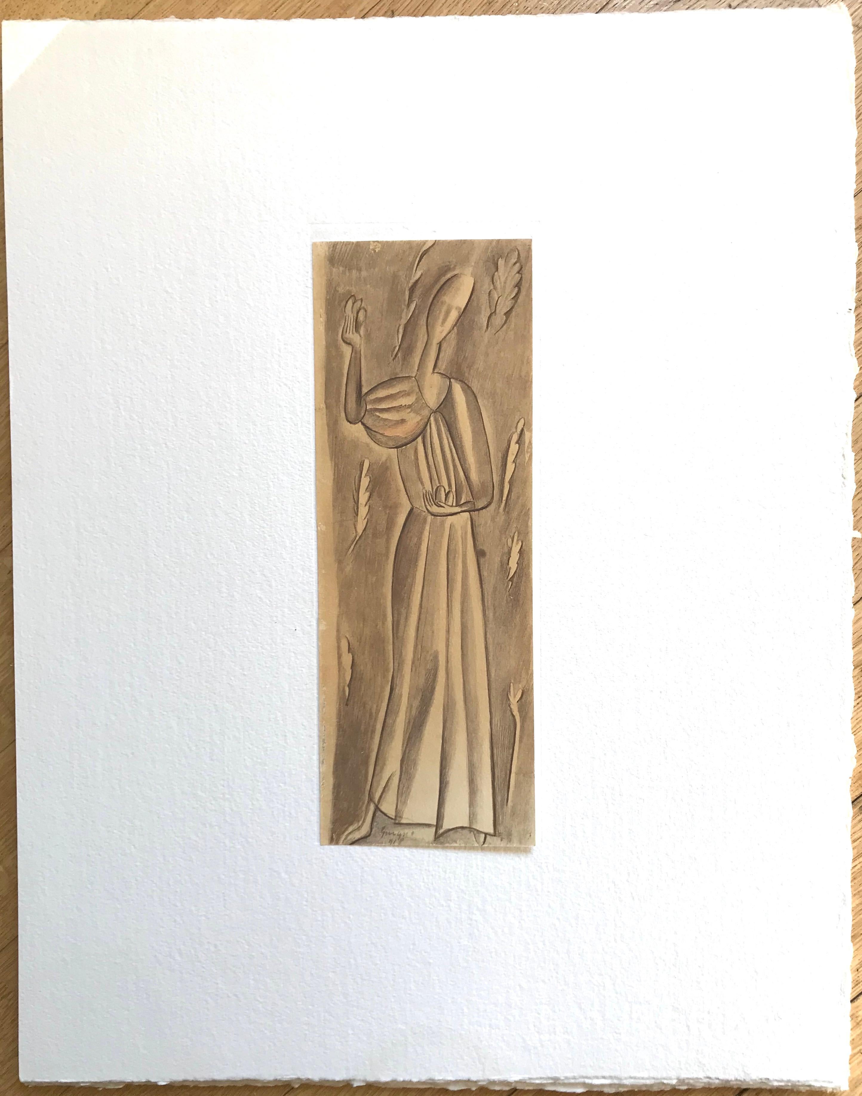The Muse - Vintage Offset Print after Giorgio Morandi - 1973 For Sale 1