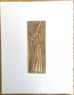 La Musa - Stampa offset d'epoca con Giorgio Morandi - 1973