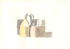 Vases and Bottles  - Vintage Offset Print after Giorgio Morandi - 1973