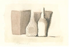 Vases  - Vintage Offset Print after Giorgio Morandi - 1973