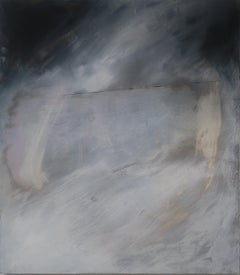 ABSTRACT Opera d'arte Landcapes Blue Grey Artista contemporaneo Giorgio Petracci