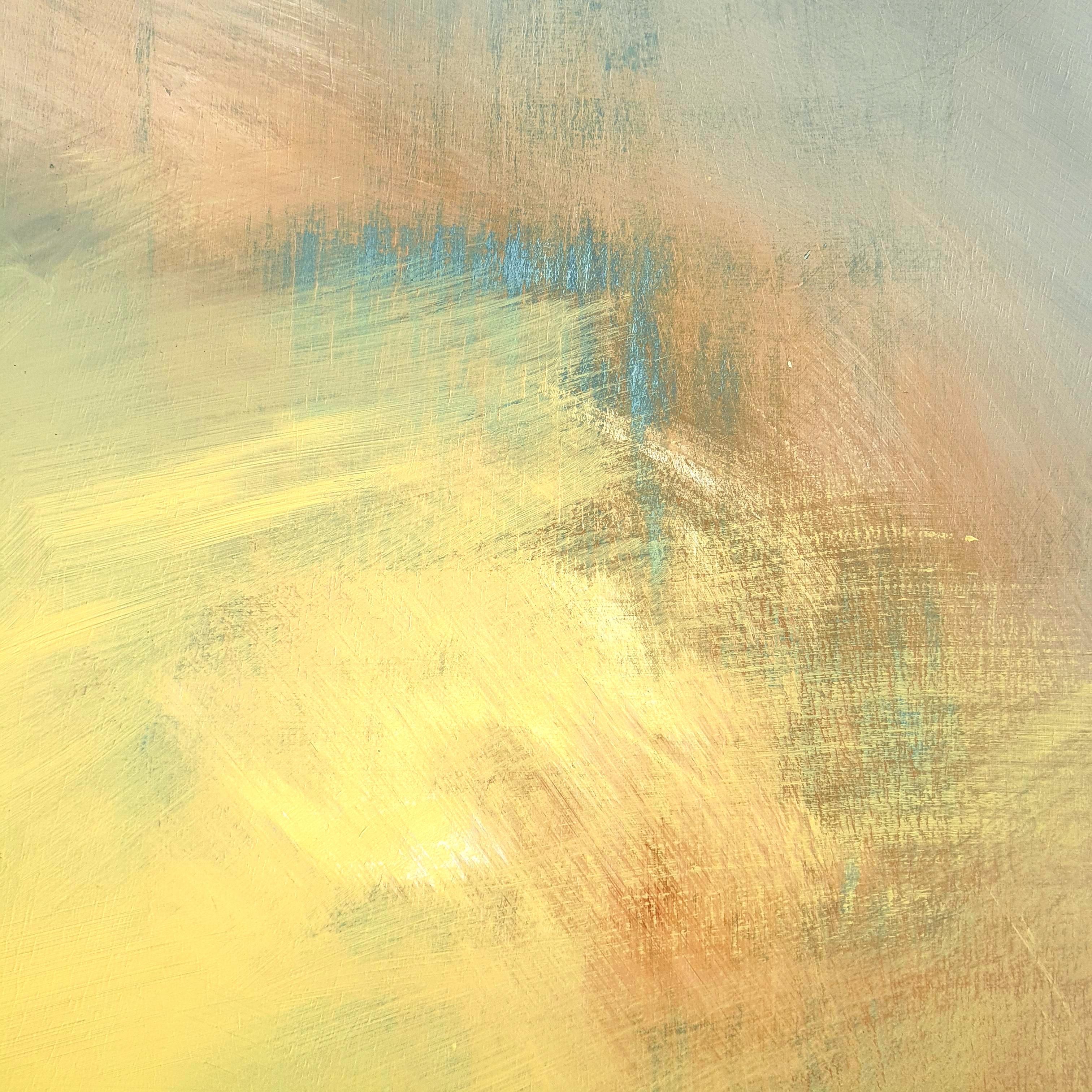 ABSTRACT Obra de arte Paisaje terrestre del artista contemporáneo italiano Giorgio Petracci en venta 1