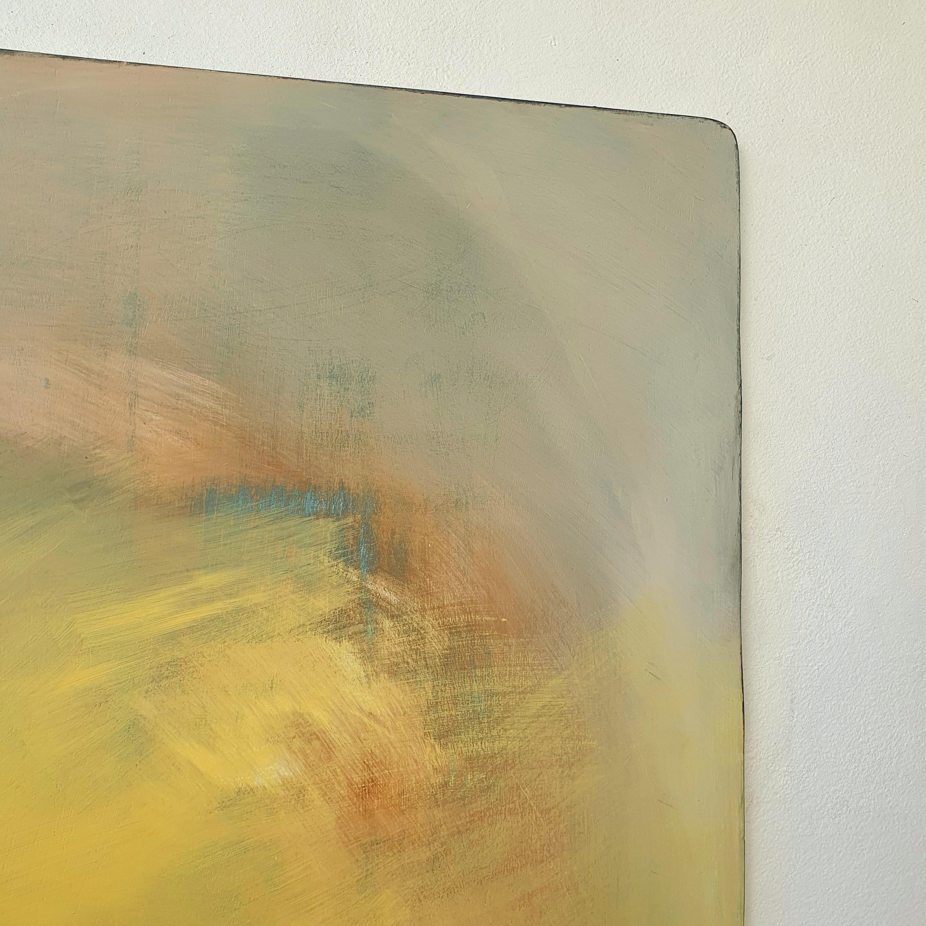 ABSTRACT Obra de arte Paisaje terrestre del artista contemporáneo italiano Giorgio Petracci en venta 2