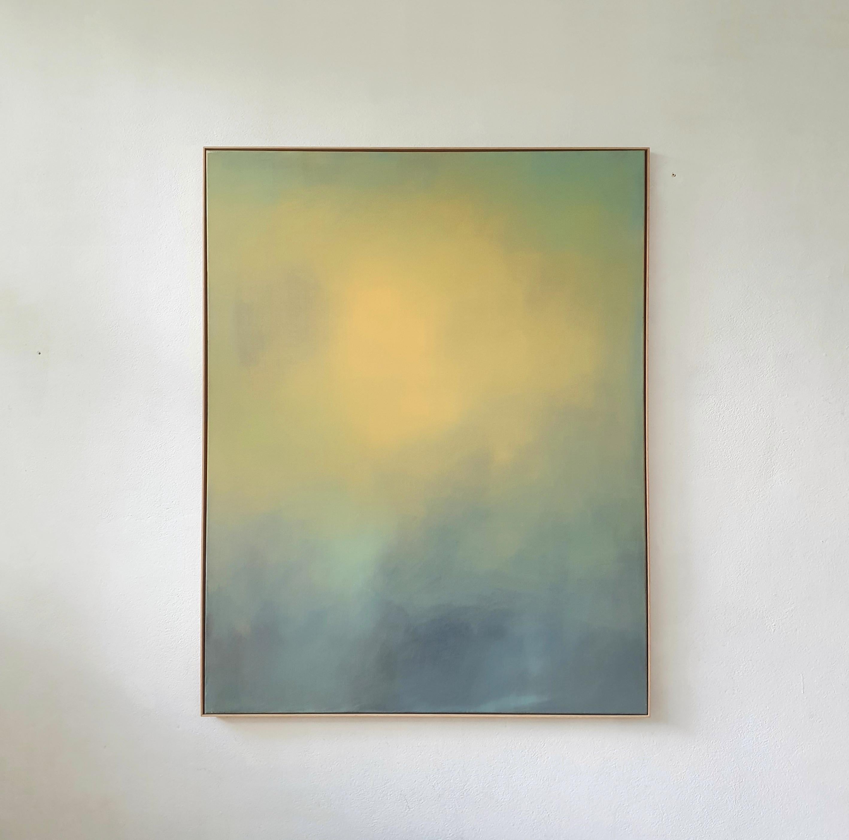 ABSTRACT Obra de arte Paisaje del artista contemporáneo italiano Giorgio Petracci en venta 6