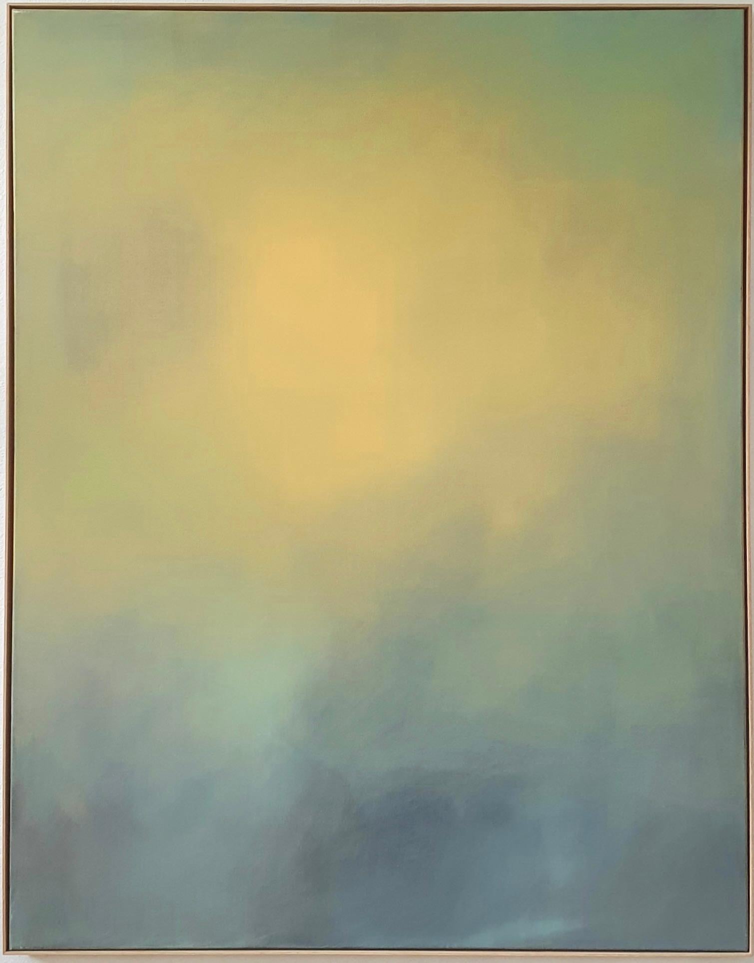 ABSTRACT Obra de arte Paisaje del artista contemporáneo italiano Giorgio Petracci