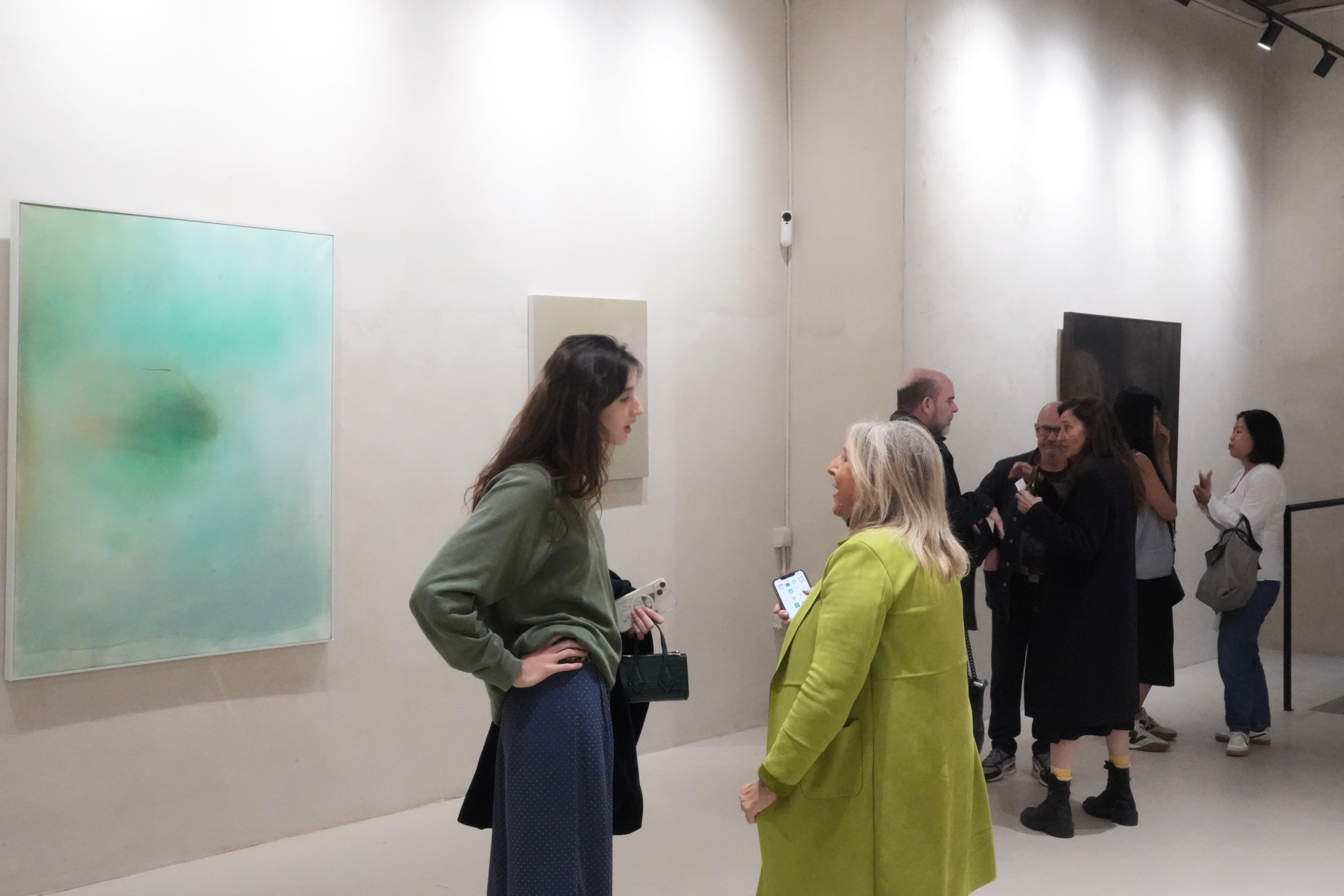 RESUMEN Lanscapes Obra de arte del artista contemporáneo italiano Giorgio Petracci 2024 en venta 8