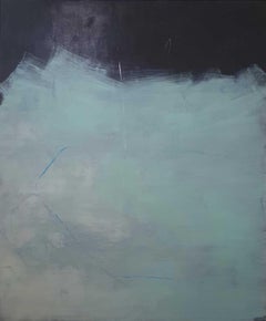 Abstrakte Holzmalerei, Zeitgenössische Acrylmalerei auf Holz - Großformat