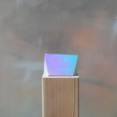 Sculpture de paysage abstraite Light III italienne Giorgio Petracci