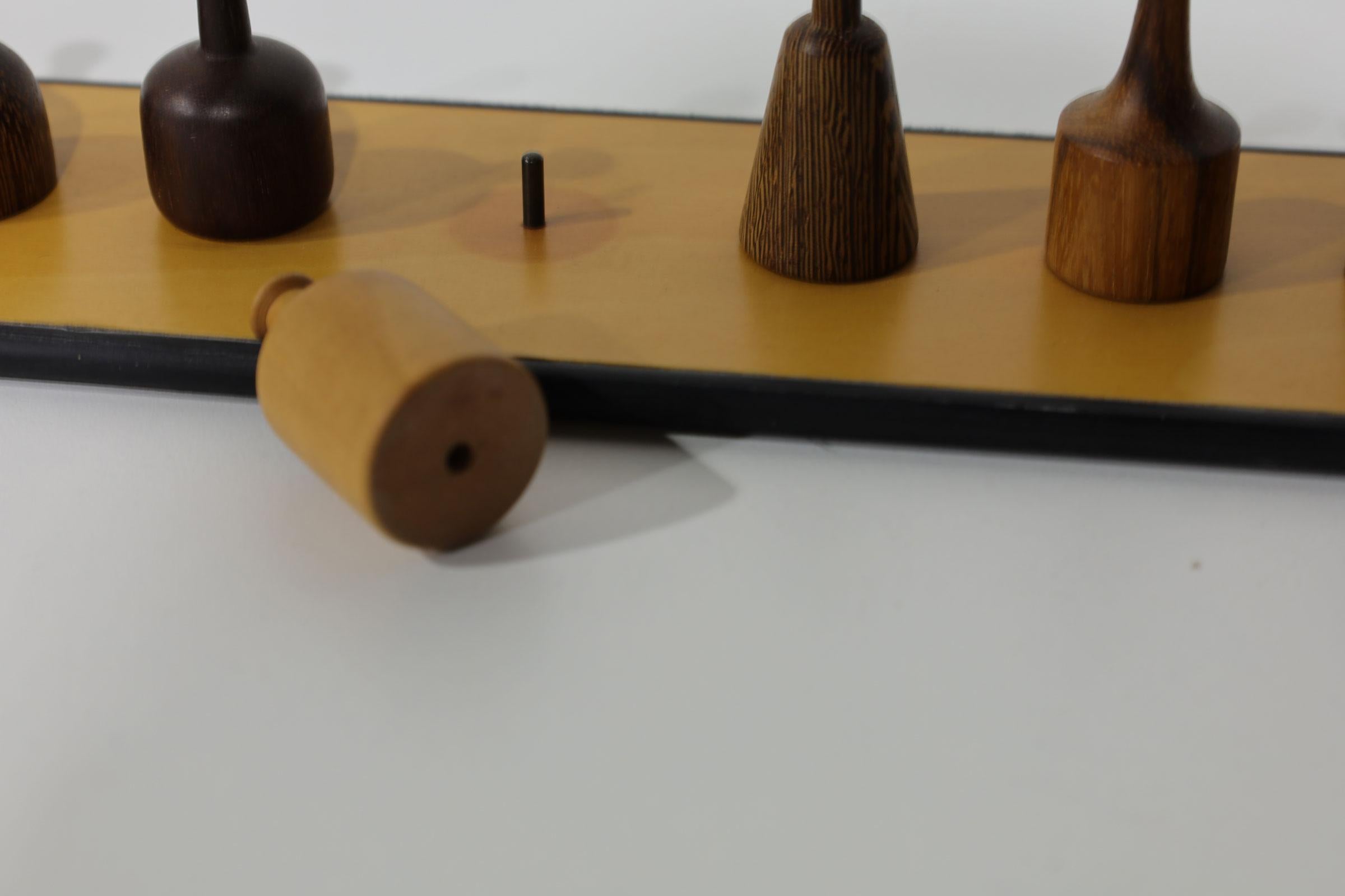Giorgio Pizzitutti Exotisches Holz Miniatur Vasen Skulptur Italien 1980er Jahre (20. Jahrhundert) im Angebot