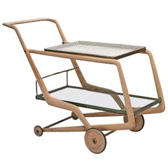 Giorgio Ramponi Elegant Serving Trolley