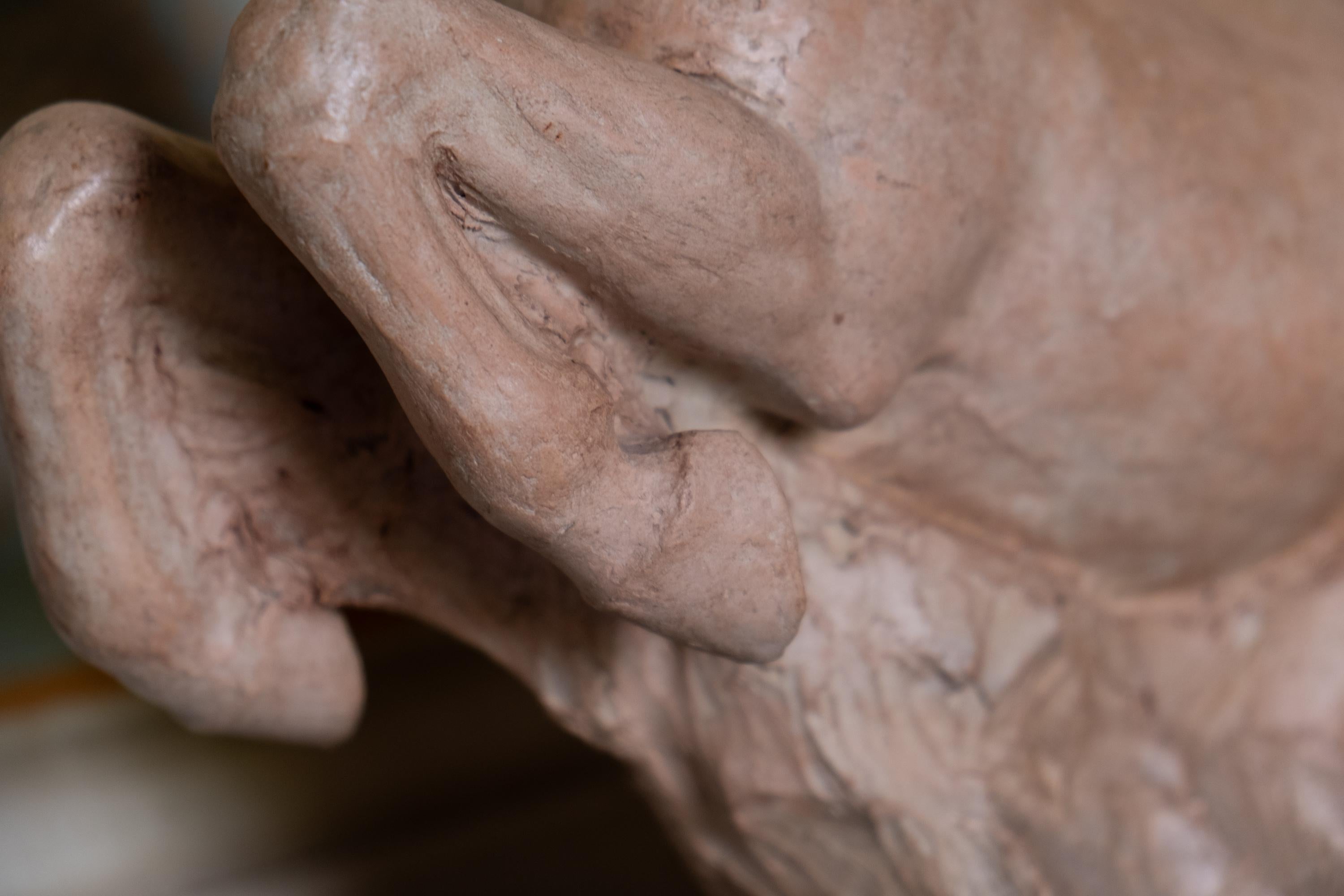 Caballo galopante de terracota. Firmado por Giorgio Rossi (1894-1981) en venta 11