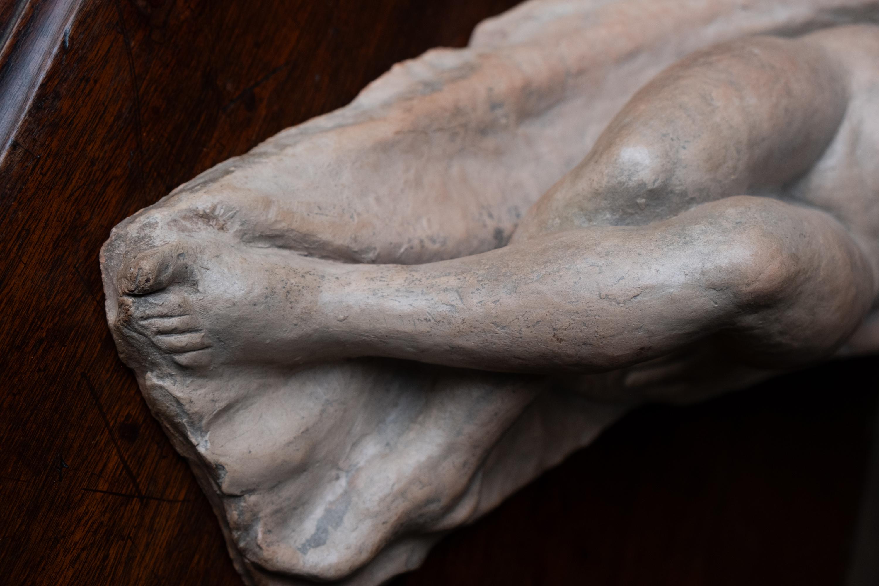 Woman Laying. Circa 1930-1940, Giorgio Rossi (1894–1981), Tuscan Sculptor in vendita 10