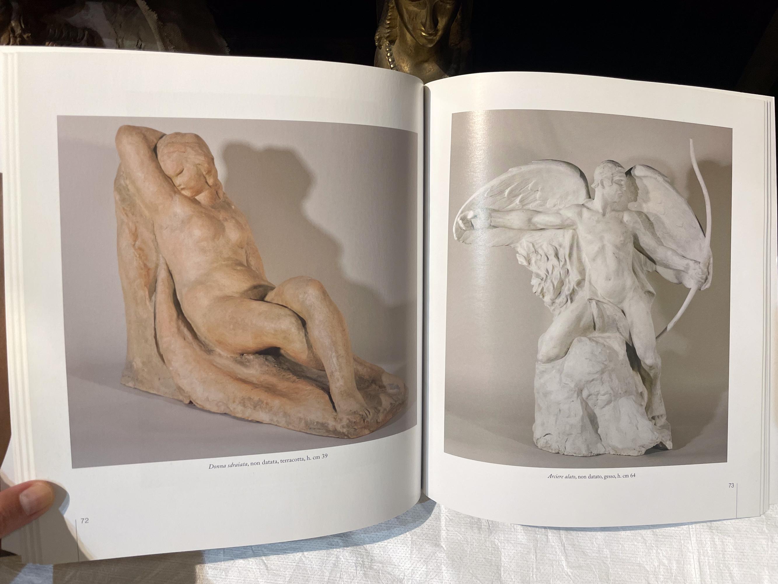 Woman Laying. Circa 1930-1940, Giorgio Rossi (1894–1981), Tuscan Sculptor in vendita 17
