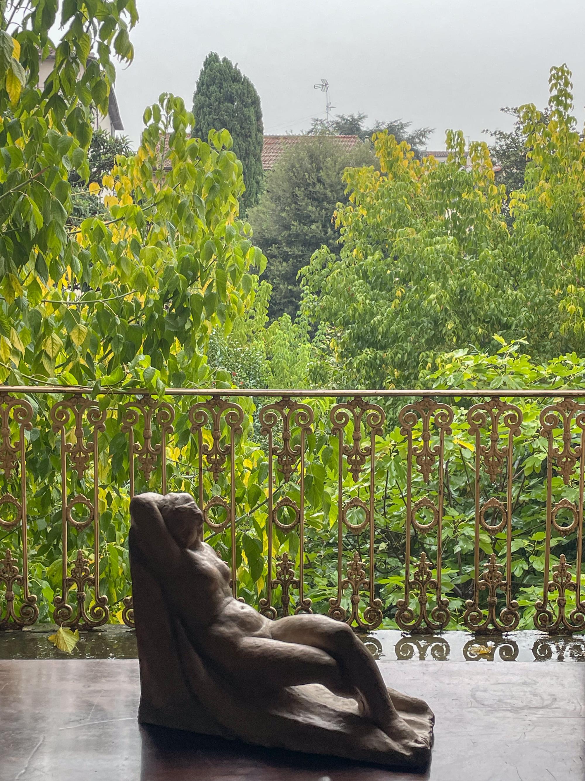 Woman Laying. Circa 1930-1940, Giorgio Rossi (1894–1981), Tuscan Sculptor in vendita 18