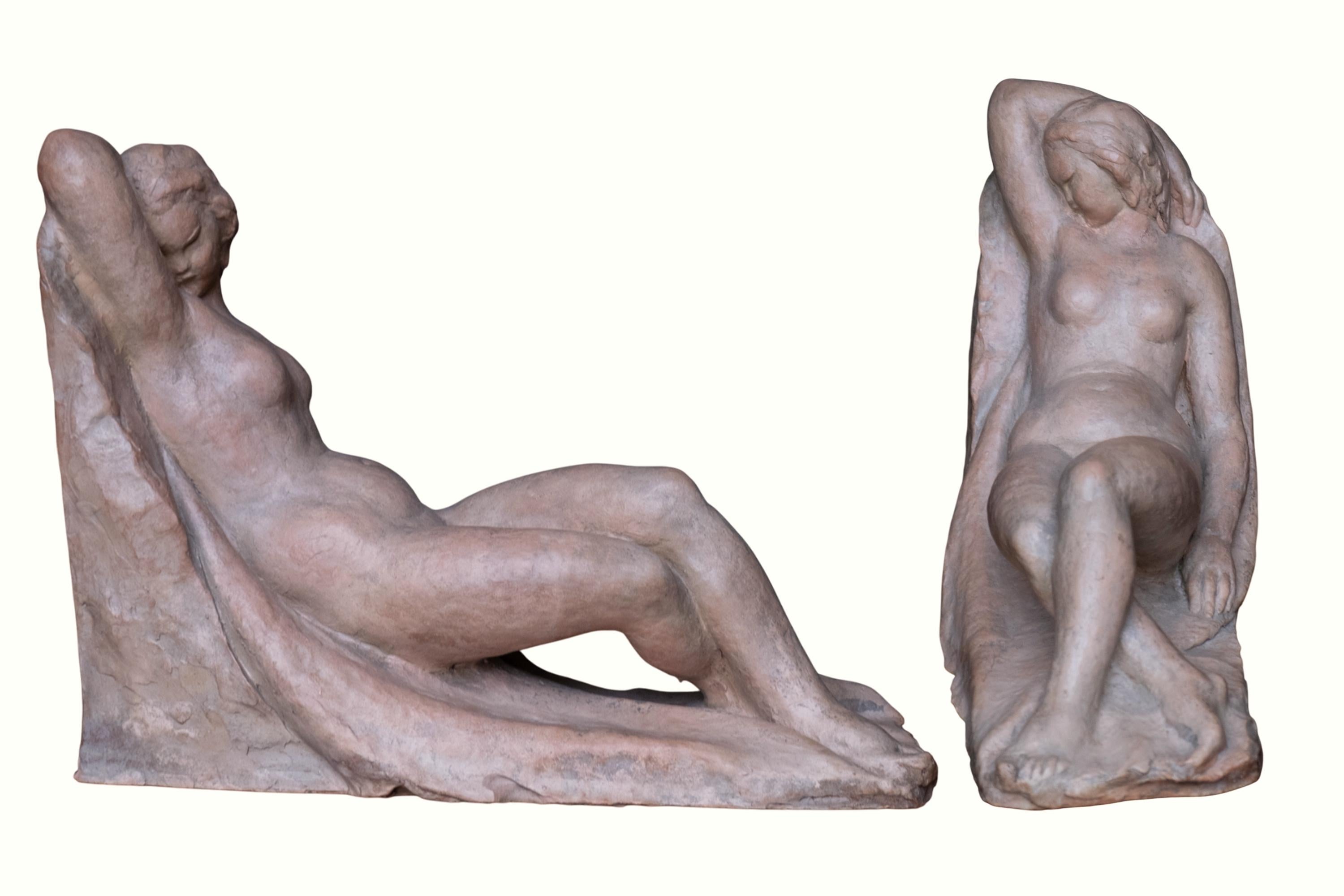 Woman Laying, circa 1930-1940, Giorgio Rossi (1894–1981), Tuscan sculptor
Period: Circa 1930-1940
Artist: Giorgio Rossi (1894–1981)
Material: Terracotta
Dimensions: Height 39 cm
School: Early 20th-century Tuscan school, with affinities to the