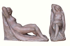Woman Laying. Circa 1930-1940, Giorgio Rossi (1894-1981), Tuscan Sculptor