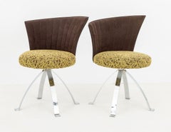 Giorgio Saporiti for Il Loft Swivel Chairs, 4