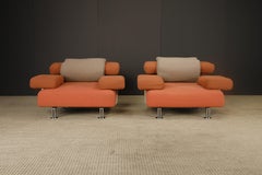 Giorgio Saporiti 'Star' Postmoderne verstellbare Loungesessel, Italien, signiert