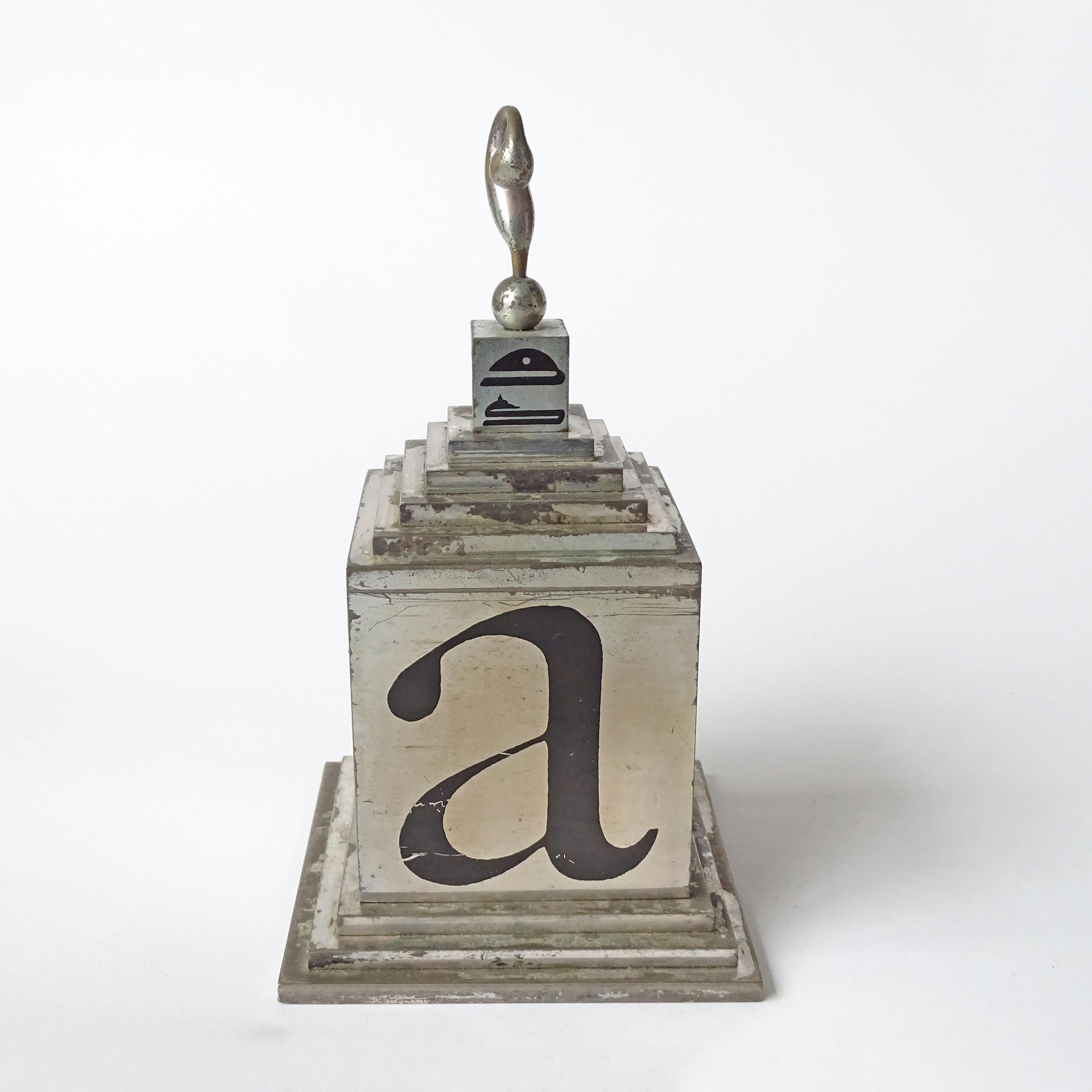 Italian Giorgio Soave Paper weight for Olivetti, Italy 1970s For Sale