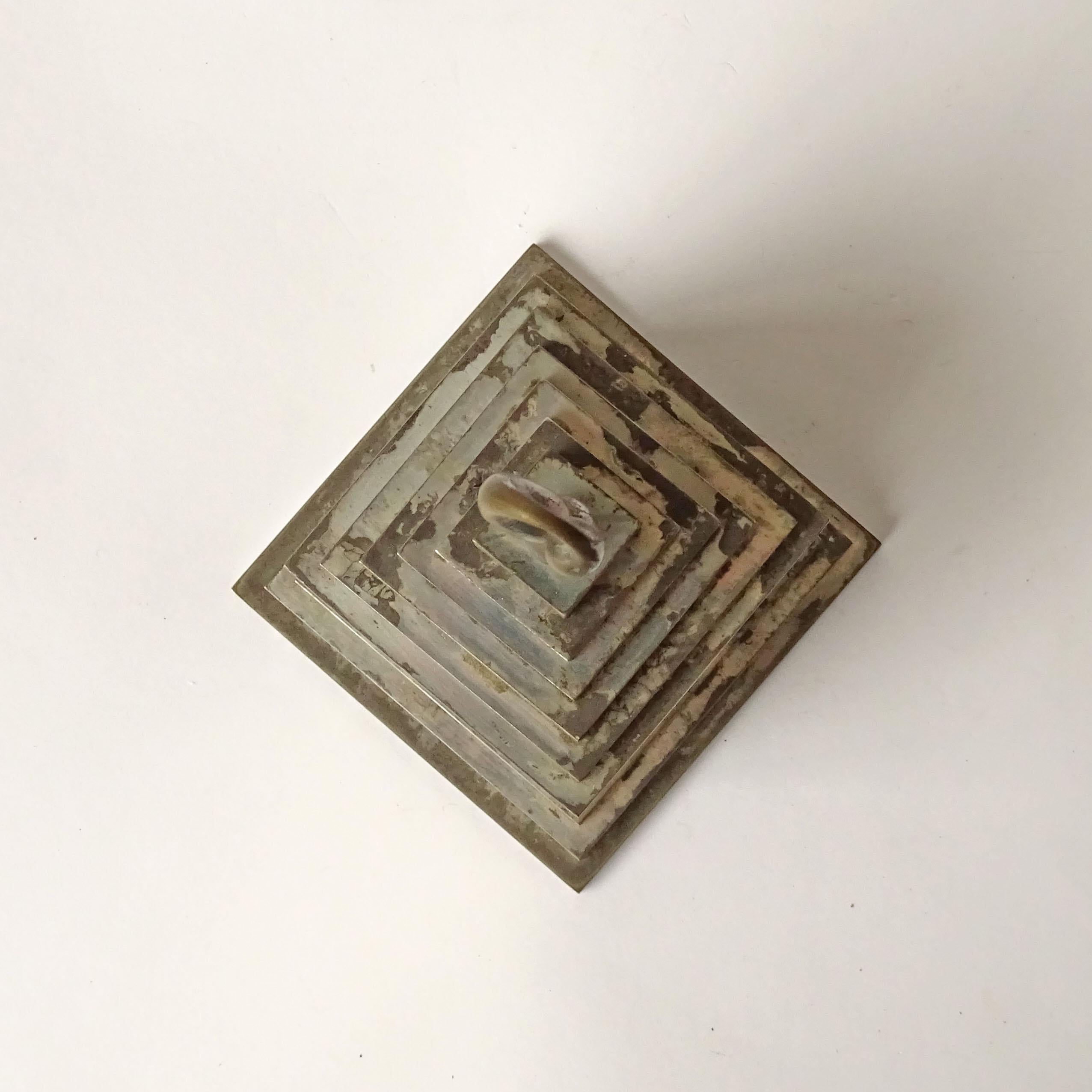 Giorgio Soave Paper weight for Olivetti, Italy 1970s For Sale 3