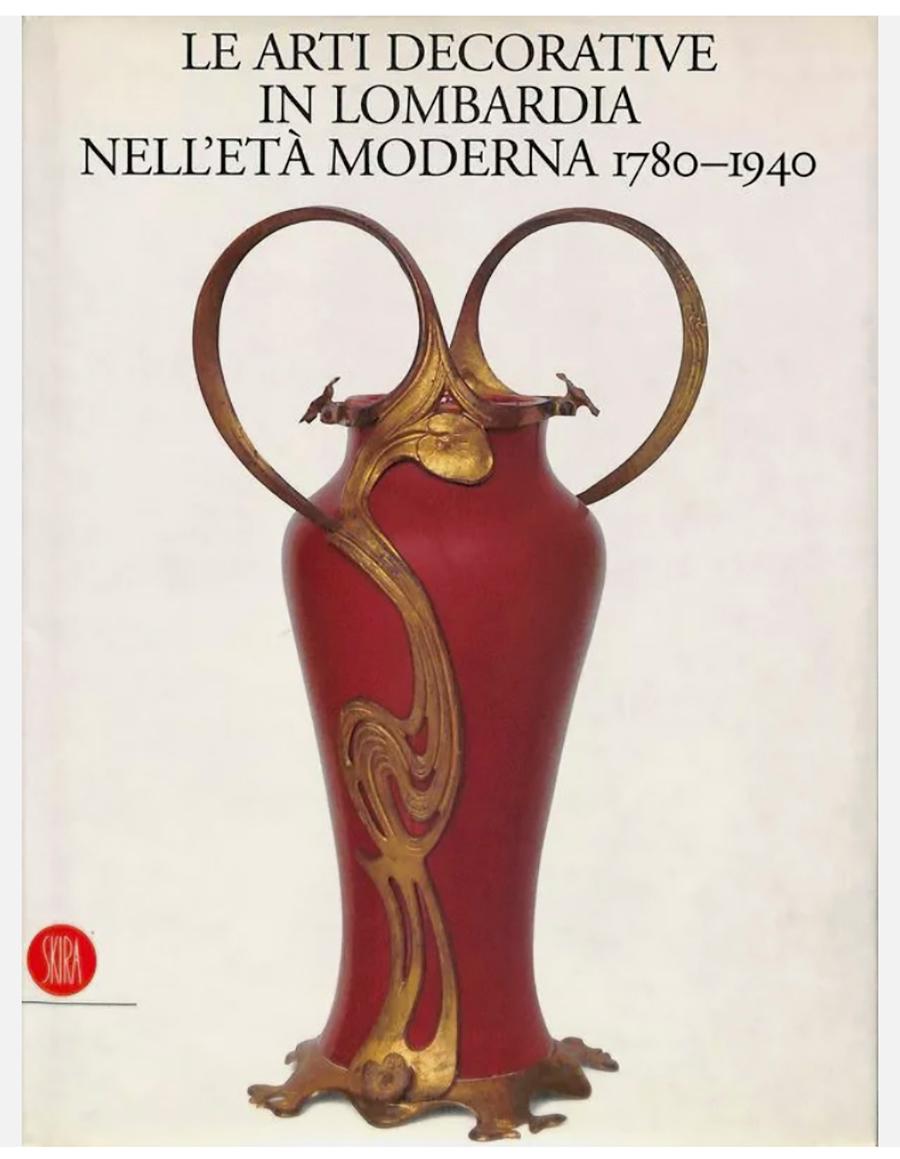 Giorgio Spertini (1877-1908), Blue ceramic amphora vase, 46x25 cm, 1903 6