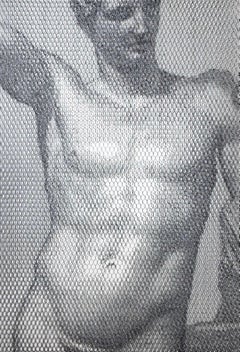 Hermes by Giorgio Tentolini. Ancient sculpture. Contemporary art.