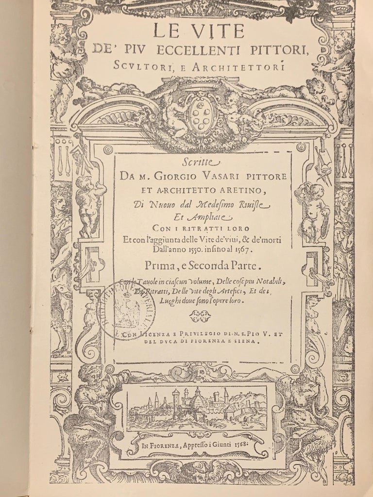 Vasari ‘The Lives of the Painters, Sculptors and Architects