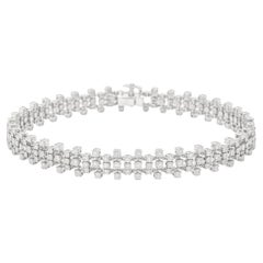Giorgio Visconti 18K White Gold Diamond Bracelet
