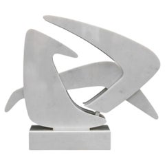 Giorgio Zennaro "Sequenze Plurime" Carrara Marble Sculpture, Signed, c. 1972