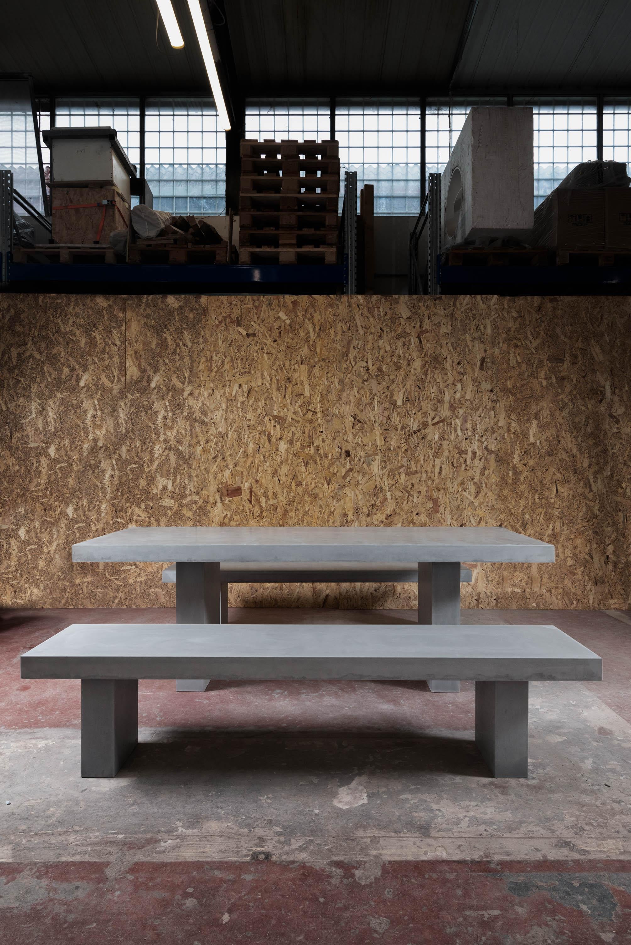 Moderne Table de salle à manger Giorgione 250 du 21e siècle, 100 % fabriquée à la main en Italie en vente