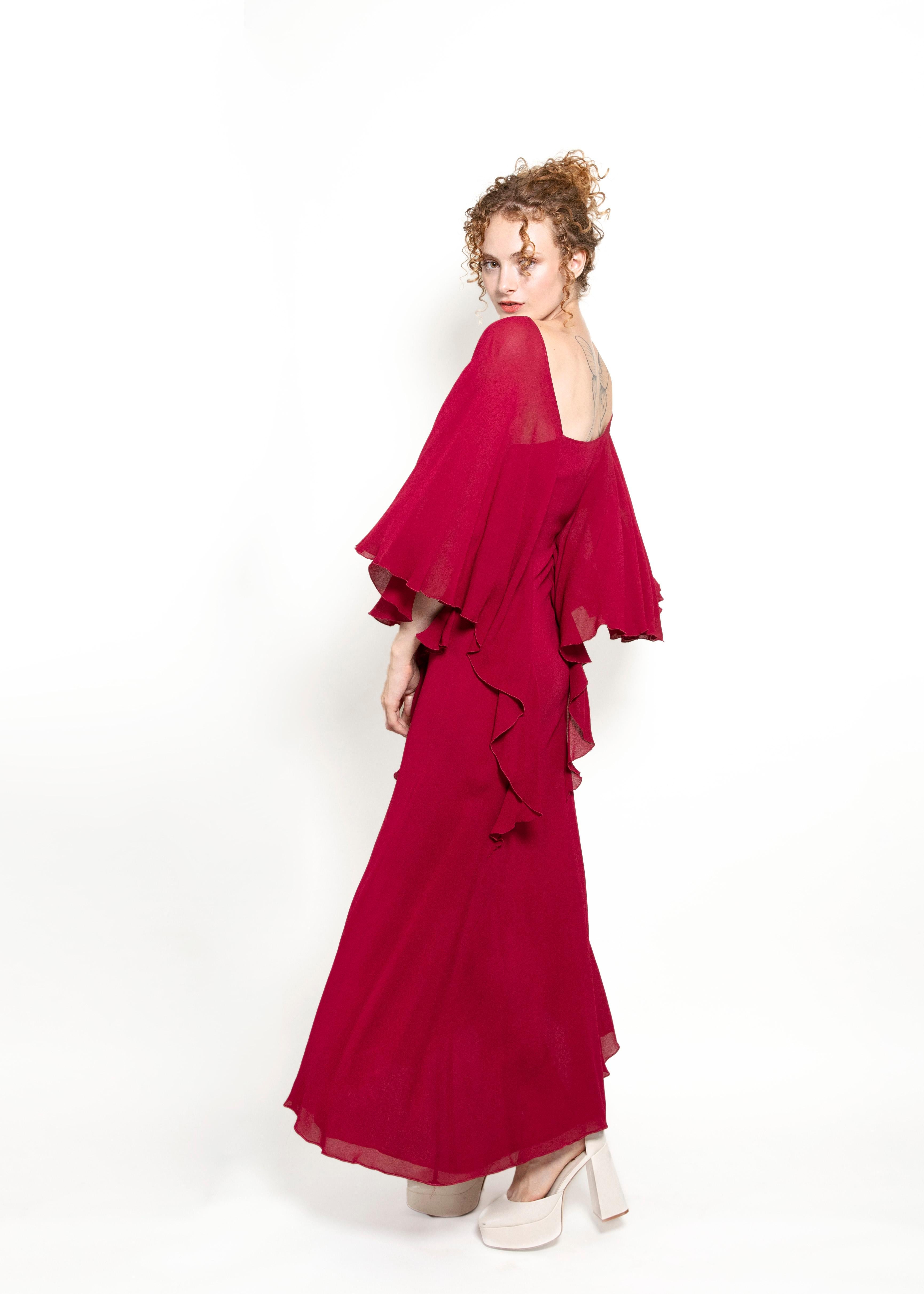 Women's Giorgio's of Beverly Hills Berry Boho Dress For Sale