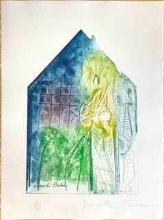 Baba Yaga's House - Screen Print by Giosetta Fioroni - 1970s