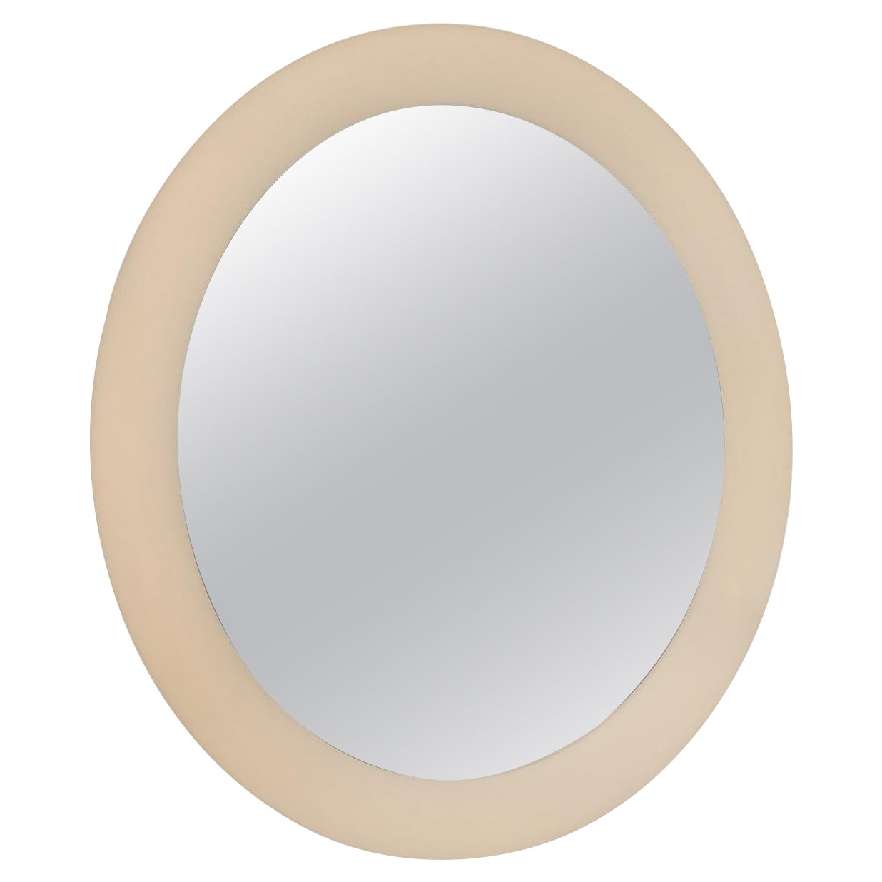 Giotto 110 Lighted Wall Mirror by Roberto Paoli