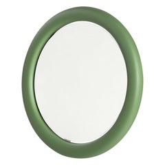 Giotto 110 Malva Green Wall Mirror by Roberto Paoli
