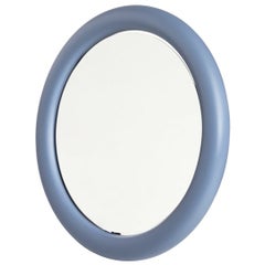 Giotto 110 Powder Blue Wall Mirror by Roberto Paoli