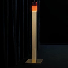 Giotto Gold Floor Lamp By Andrea Branzi