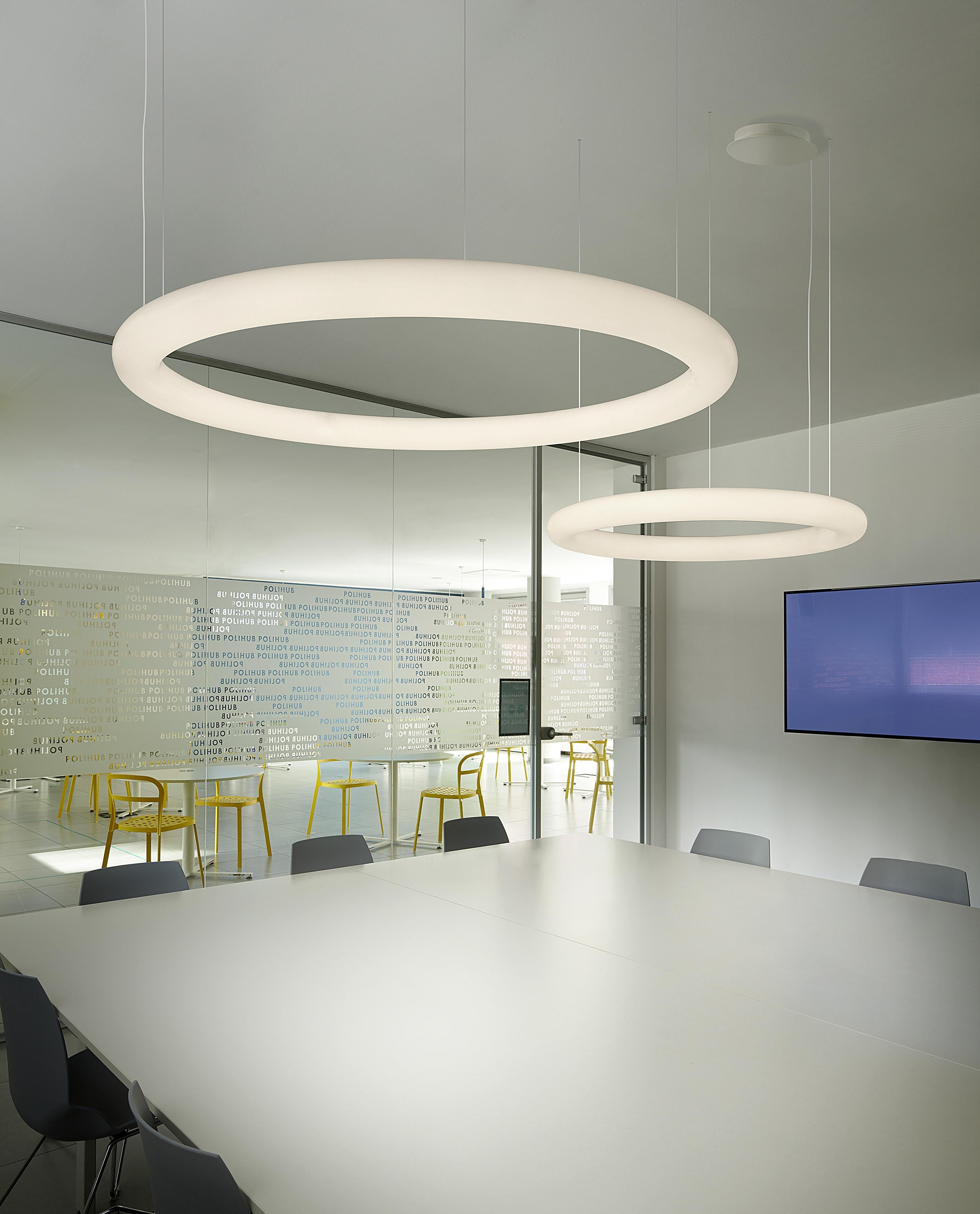 Post-Modern Giotto Medium Hanging Lamp by Roberto Paoli For Sale