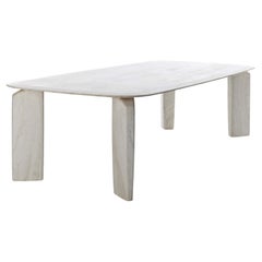 Giotto Rectangular Ostuni Table by Massimo Castagna