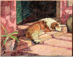 Giotto Sacchetti (1887-1950) Oil painting on board (55x42cm). Signed / date 1937